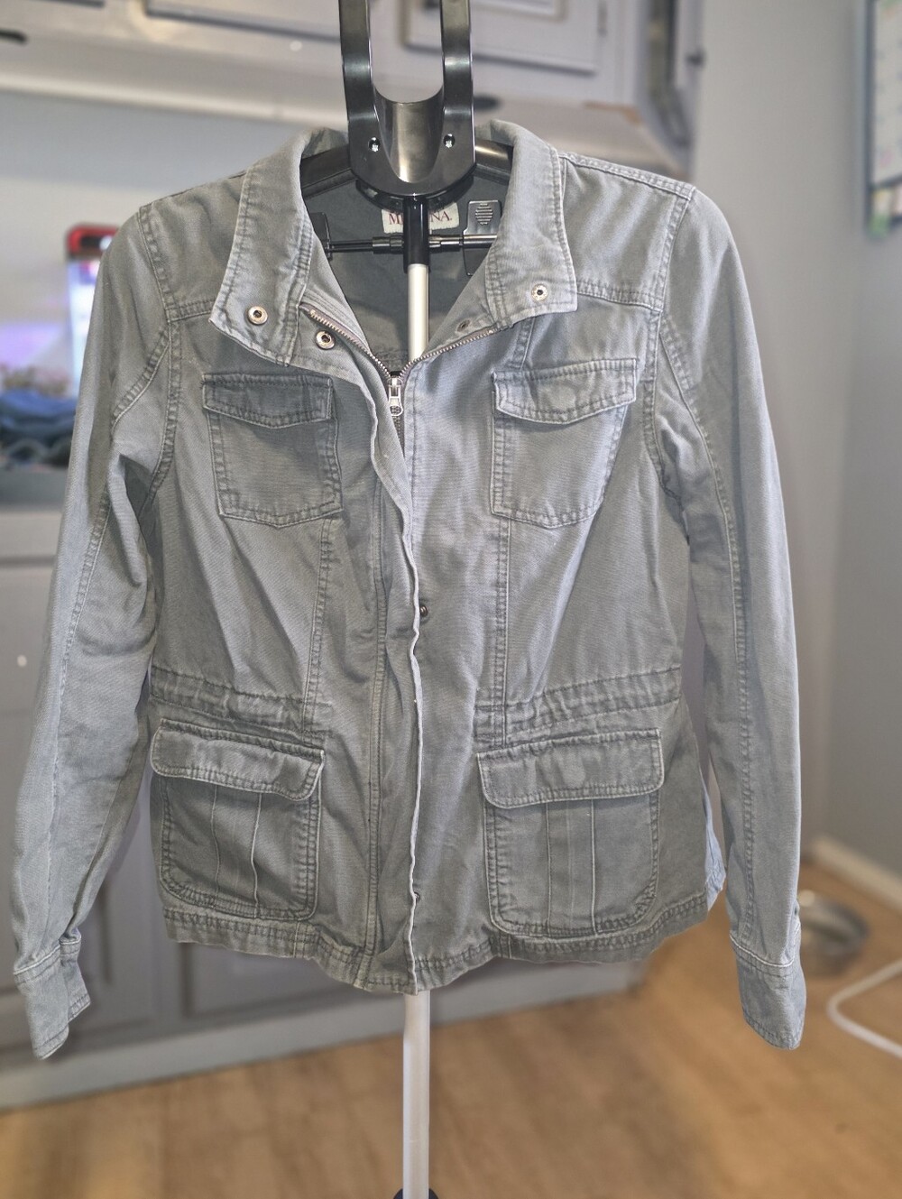 Womens Gray Jeans Jacket - Merona